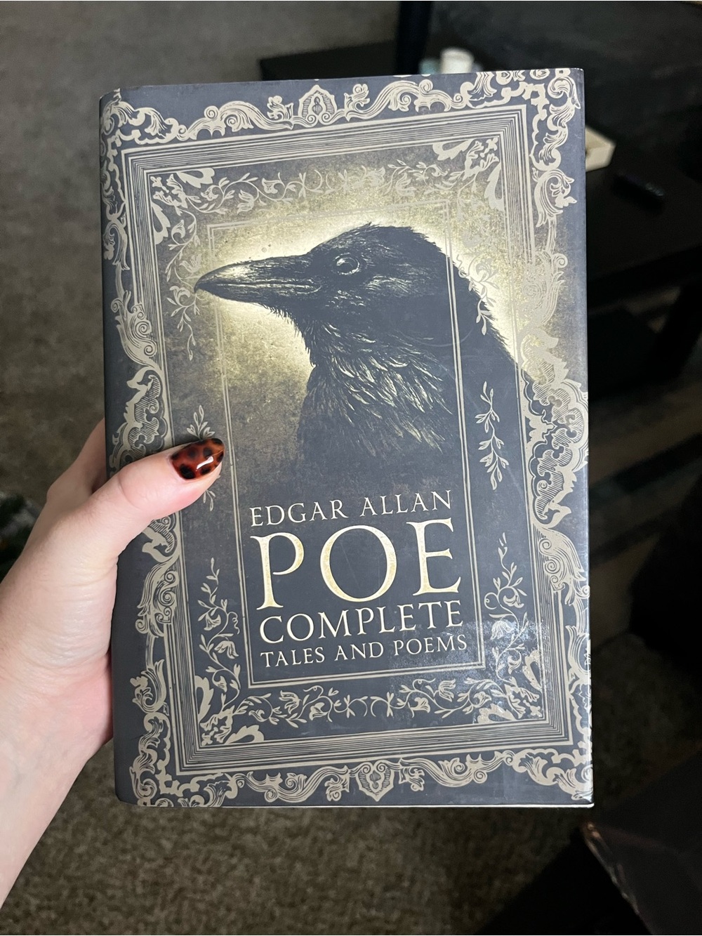 Edgar Allan Poe Complete Tales and Poems - Black and Gold Cover